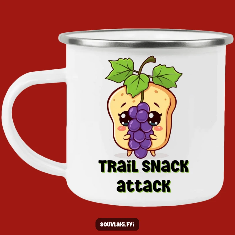 Funny Pita Bread Camping Mug - Durable & Hilarious Outdoor Kitchenware