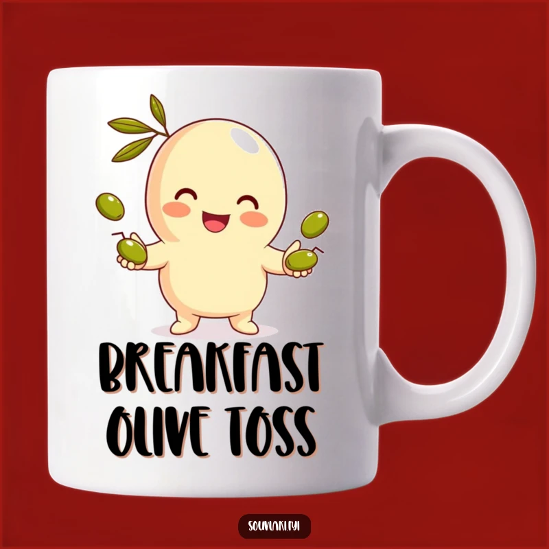 Funny Gyro Juggling Mug - Smiling Character Fun, Perfect Funny Gift!