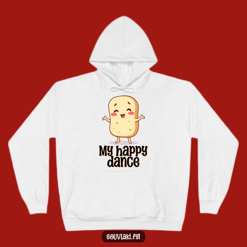 Funny Wobbling Pita Hoodie: Cozy Up with Dance-Inspired Humor