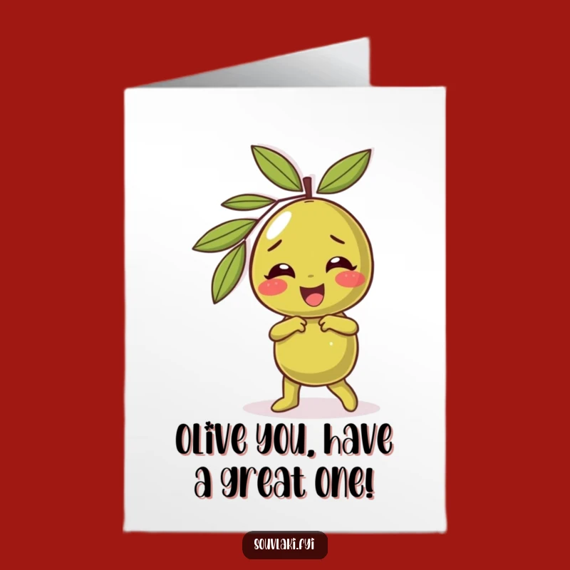 Giggling Olive Dance Card: Free Printable for a Fun Birthday