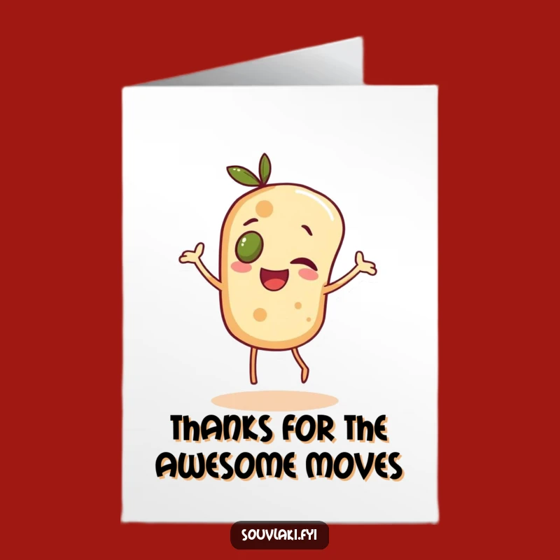 Free Printable Thank You Card: Pita's Thank You Boogie, Downloadable Gift
