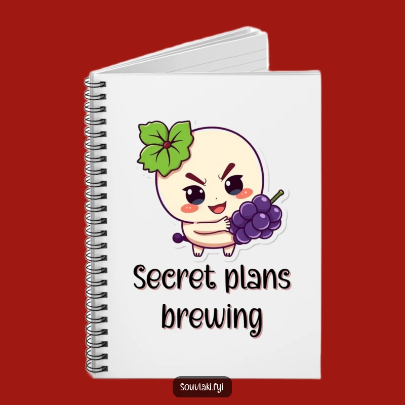 Funny Souvlaki Notebook: Mischief and Grape-Stealing Notes
