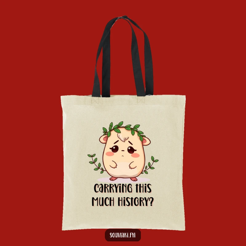 Funny Moussaka Tote Bag: Carry Your Confusion with Style!