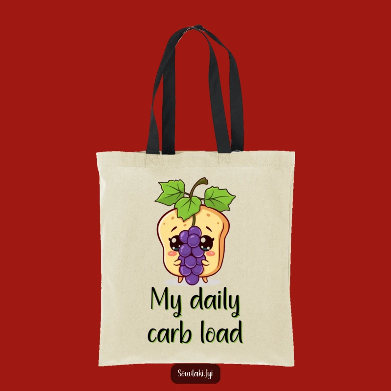 Funny Pita Bread Tote Bag - Carry Your Laughs with This Foodie Bag