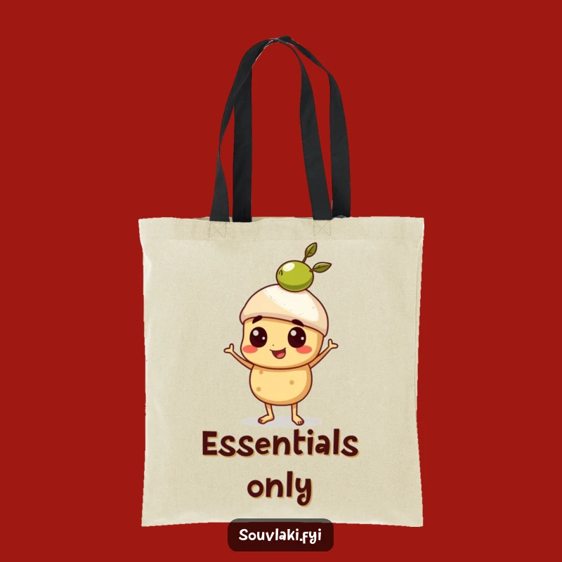 Funny Souvlaki Olive Master Tote Bag - Proud Skewer Carrier